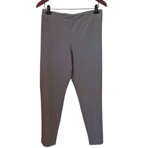 Eileen Fisher Leggings Slim Tapered Stretch Gray Minimalist Plus Size 2X